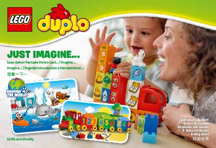 Istruzioni per la Costruzione - LEGO - DUPLO - 10801 - Cuccioli: Page 1