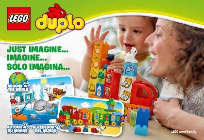 Istruzioni per la Costruzione - LEGO - DUPLO - 10801 - Cuccioli: Page 1