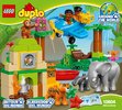 Istruzioni per la Costruzione - LEGO - DUPLO - 10804 - Giungla: Page 1