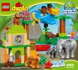 Istruzioni per la Costruzione - LEGO - DUPLO - 10804 - Giungla: Page 1