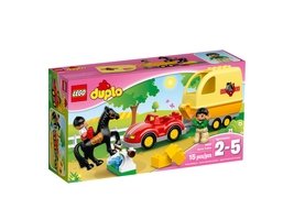 LEGO - DUPLO - 10807 - Cavallo e rimorchio