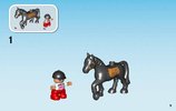 Istruzioni per la Costruzione - LEGO - DUPLO - 10807 - Cavallo e rimorchio: Page 9