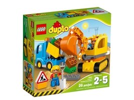 LEGO - DUPLO - 10812 - Camion e scavatrice cingolata
