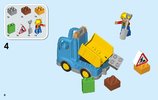 Istruzioni per la Costruzione - LEGO - DUPLO - 10812 - Camion e scavatrice cingolata: Page 6