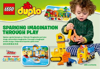 Istruzioni per la Costruzione - LEGO - DUPLO - 10828 - Cura veterinaria della Dottoressa Peluche: Page 1