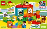 Istruzioni per la Costruzione - LEGO - DUPLO - 10833 - L'asilo: Page 1