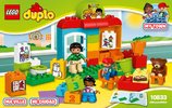 Istruzioni per la Costruzione - LEGO - DUPLO - 10833 - L'asilo: Page 1