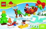 Istruzioni per la Costruzione - LEGO - DUPLO - 10837 - Le avventure di Babbo Natale: Page 1