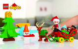 Istruzioni per la Costruzione - LEGO - DUPLO - 10837 - Le avventure di Babbo Natale: Page 2