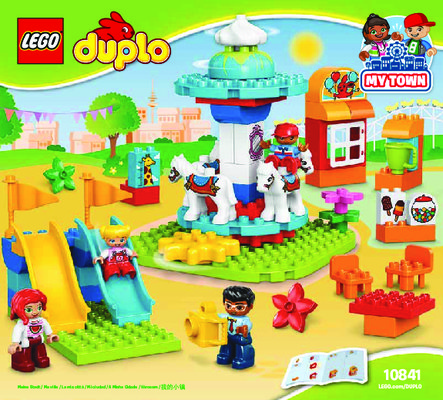 Istruzioni per la Costruzione - LEGO - DUPLO - 10841 - Gita al Luna Park: Page 1