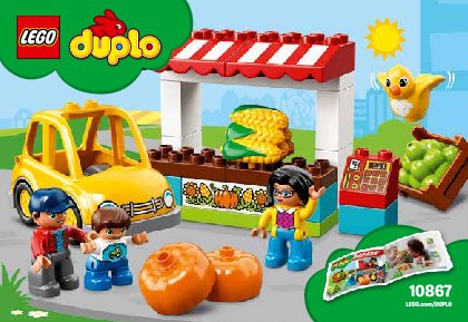 Istruzioni per la Costruzione - LEGO - 10867 - Farmers' Market: Page 1