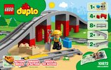 Istruzioni per la Costruzione - LEGO - 10872 - Train Bridge and Tracks: Page 1