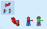 Istruzioni per la Costruzione - LEGO - 10876 - Spider-Man & Hulk Adventures: Page 4