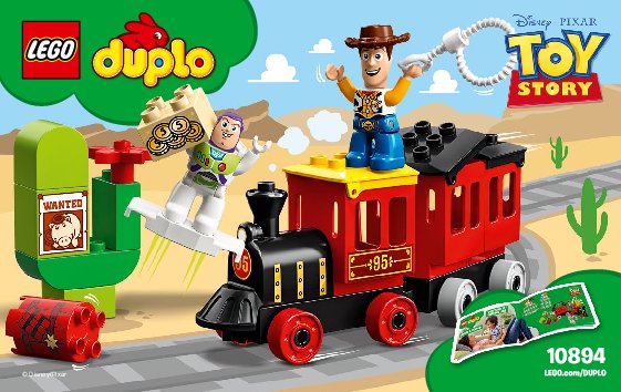 Istruzioni per la Costruzione - LEGO - 10894 - Toy Story Train: Page 1