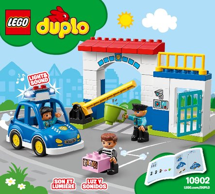 Istruzioni per la Costruzione - LEGO - 10902 - Police Station: Page 1