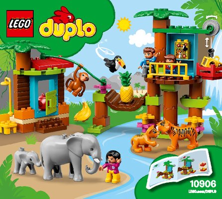 Istruzioni per la Costruzione - LEGO - 10906 - Tropical Island: Page 1