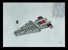 Istruzioni per la Costruzione - LEGO - 20007 - Republic Attack Cruiser: Page 9