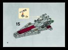 Istruzioni per la Costruzione - LEGO - 20007 - Republic Attack Cruiser: Page 18