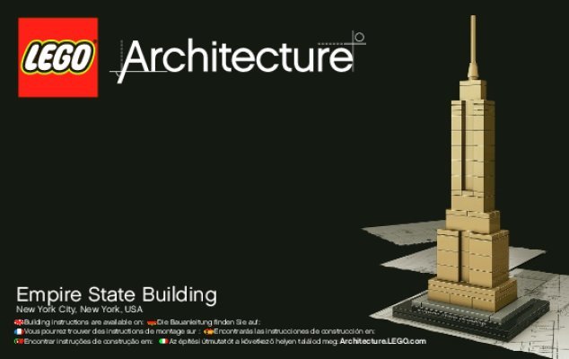 Istruzioni per la Costruzione - LEGO - Architecture - 21002 - Empire State Building: Page 1