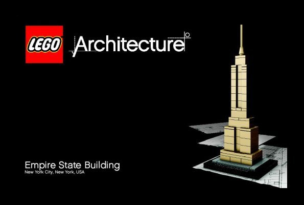 Istruzioni per la Costruzione - LEGO - Architecture - 21002 - Empire State Building: Page 1