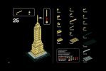 Istruzioni per la Costruzione - LEGO - Architecture - 21002 - Empire State Building: Page 16