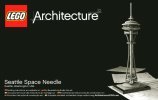 Istruzioni per la Costruzione - LEGO - Architecture - 21003 - Space Needle di Seattle: Page 1