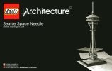 Istruzioni per la Costruzione - LEGO - Architecture - 21003 - Space Needle di Seattle: Page 1