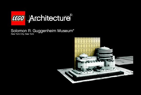 Istruzioni per la Costruzione - LEGO - 21004 - Solomon R. Guggenheim Museum®: Page 1