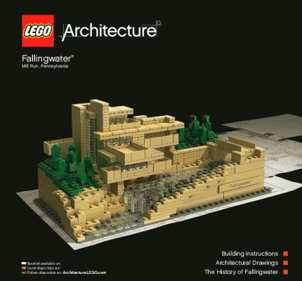 Istruzioni per la Costruzione - LEGO - Architecture - 21005 - Fallingwater®: Page 1