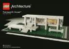 Istruzioni per la Costruzione - LEGO - Architecture - 21009 - Farnsworth House™: Page 1