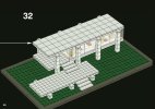 Istruzioni per la Costruzione - LEGO - Architecture - 21009 - Farnsworth House™: Page 58