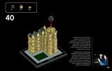 Istruzioni per la Costruzione - LEGO - Architecture - 21013 - Big Ben: Page 43