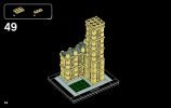 Istruzioni per la Costruzione - LEGO - Architecture - 21013 - Big Ben: Page 52