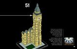 Istruzioni per la Costruzione - LEGO - Architecture - 21013 - Big Ben: Page 59