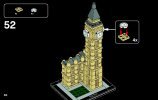 Istruzioni per la Costruzione - LEGO - Architecture - 21013 - Big Ben: Page 60