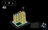 Istruzioni per la Costruzione - LEGO - Architecture - 21013 - Big Ben: Page 37