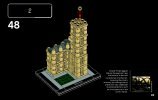 Istruzioni per la Costruzione - LEGO - Architecture - 21013 - Big Ben: Page 45