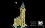 Istruzioni per la Costruzione - LEGO - Architecture - 21013 - Big Ben: Page 53