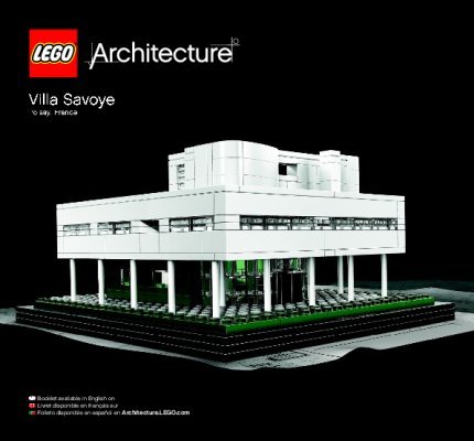 Istruzioni per la Costruzione - LEGO - Architecture - 21014 - Villa Savoye: Page 1