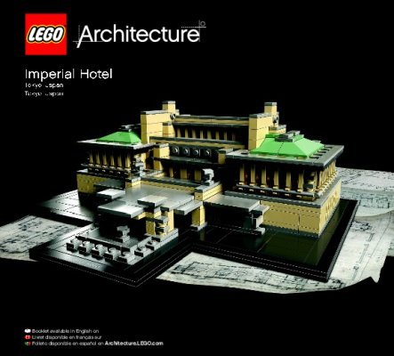 Istruzioni per la Costruzione - LEGO - Architecture - 21017 - Imperial Hotel: Page 1