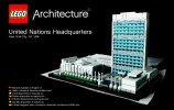 Istruzioni per la Costruzione - LEGO - Architecture - 21018 - Sede delle Nazioni Unite: Page 1