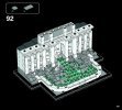 Istruzioni per la Costruzione - LEGO - Architecture - 21020 - Fontana di Trevi: Page 119