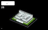 Istruzioni per la Costruzione - LEGO - Architecture - 21022 - Lincoln Memorial: Page 54