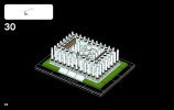 Istruzioni per la Costruzione - LEGO - Architecture - 21022 - Lincoln Memorial: Page 58