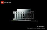 Istruzioni per la Costruzione - LEGO - Architecture - 21022 - Lincoln Memorial: Page 84