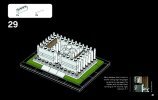 Istruzioni per la Costruzione - LEGO - Architecture - 21022 - Lincoln Memorial: Page 41