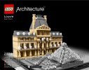 Istruzioni per la Costruzione - LEGO - Architecture - 21024 - Louvre: Page 1