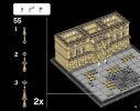 Istruzioni per la Costruzione - LEGO - Architecture - 21024 - Louvre: Page 79