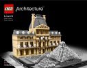 Istruzioni per la Costruzione - LEGO - Architecture - 21024 - Louvre: Page 1