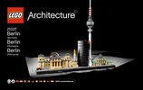 Istruzioni per la Costruzione - LEGO - Architecture - 21027 - Berlino: Page 1